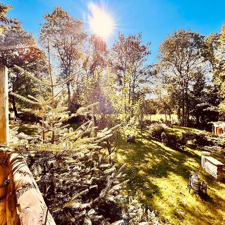 La Cabane Perchee Du Trappeur エクランヴィル エクステリア 写真