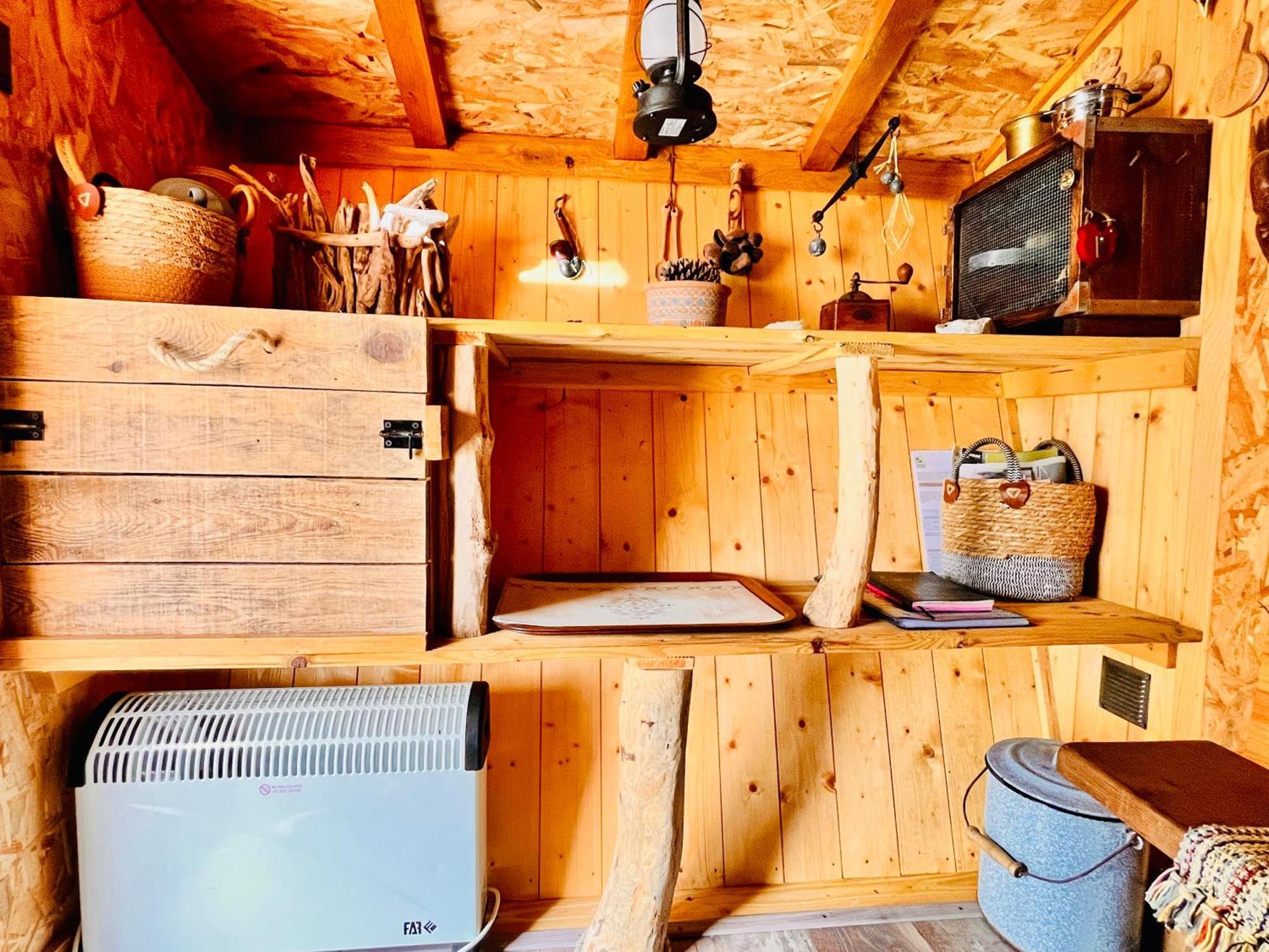 La Cabane Perchee Du Trappeur エクランヴィル エクステリア 写真