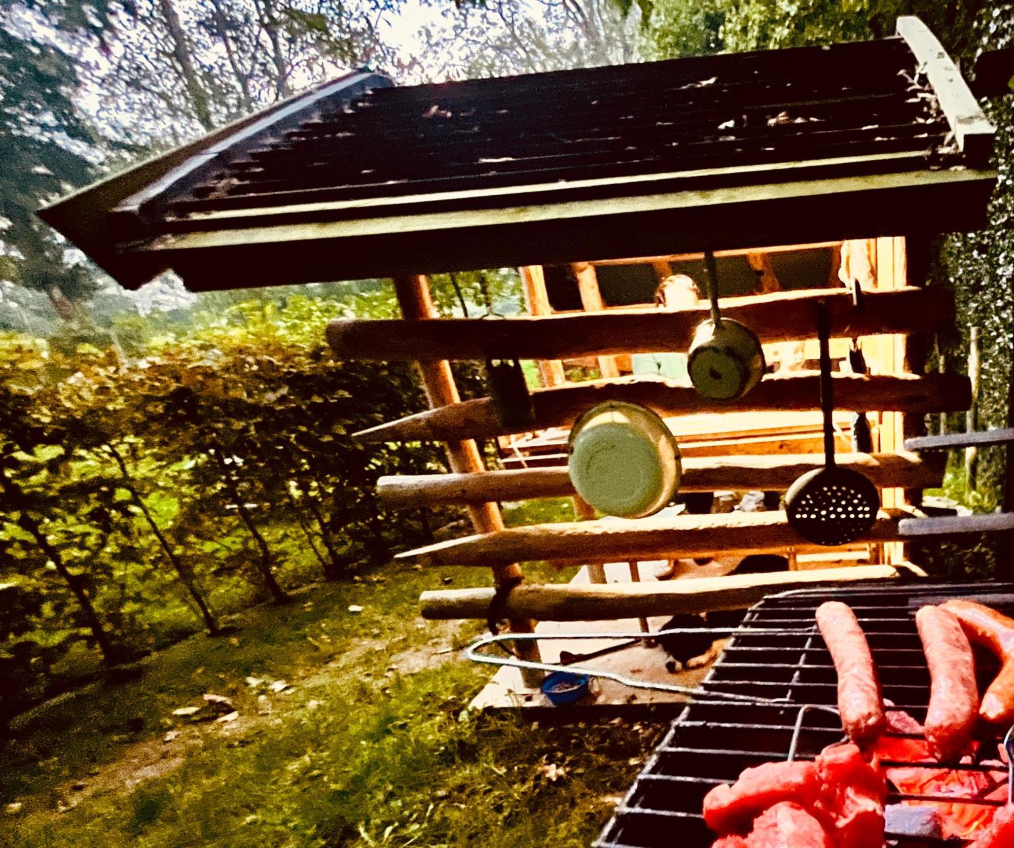 La Cabane Perchee Du Trappeur エクランヴィル エクステリア 写真
